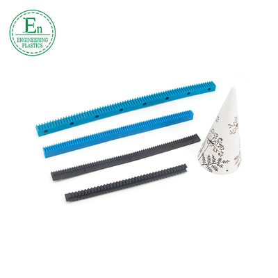 نوار قفسه دنده CNC انعطاف پذیر پلاستیکی خطی دندانه های مارپیچی OEM